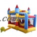 Generic Inflatable Bounce House Castle Commercial Kids Jumper Moonwalk With Ball Without Blower   